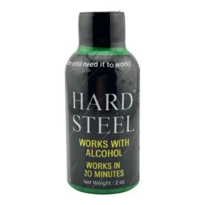 Bottle of Hard Steel Liquid Shot - 2oz