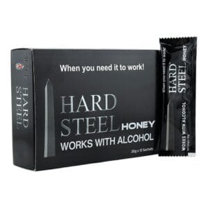 Box Of Hard Steel Honey 12 Pack - Vigor Station