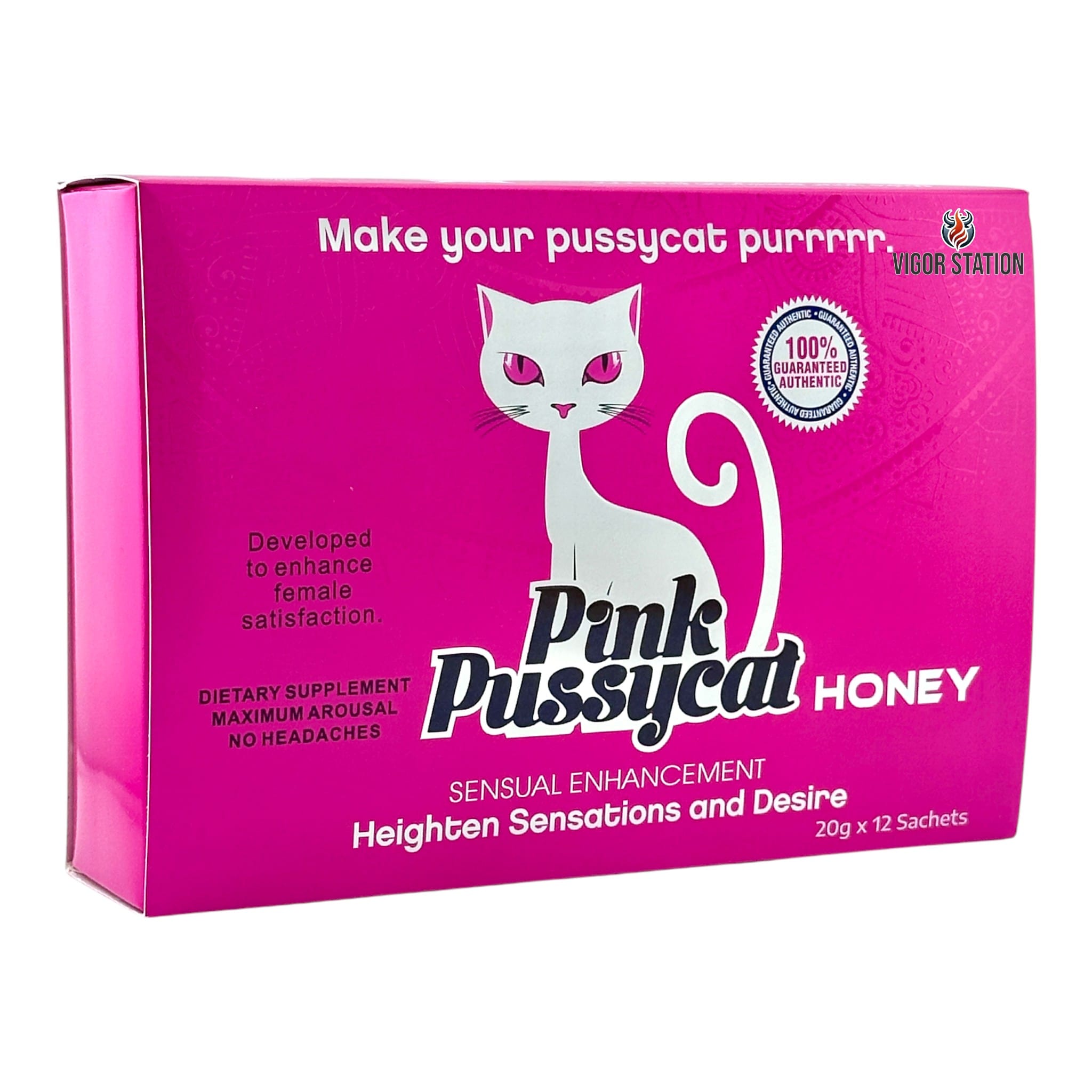 Pink Pussycat Honey – 12 Sachets (20g each) 2 Pink Pussycat Honey – 12 Sachets (20g each) - Image 2