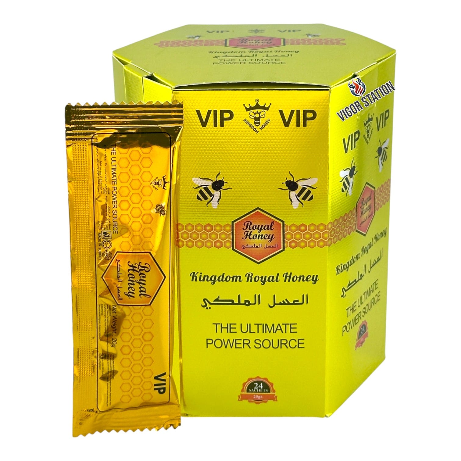 Royal Honey - 24 Pack 1 Box Of Royal Honey 24 Pack