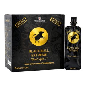 Box of Black Bull Extreme Honey - 12 Pouches