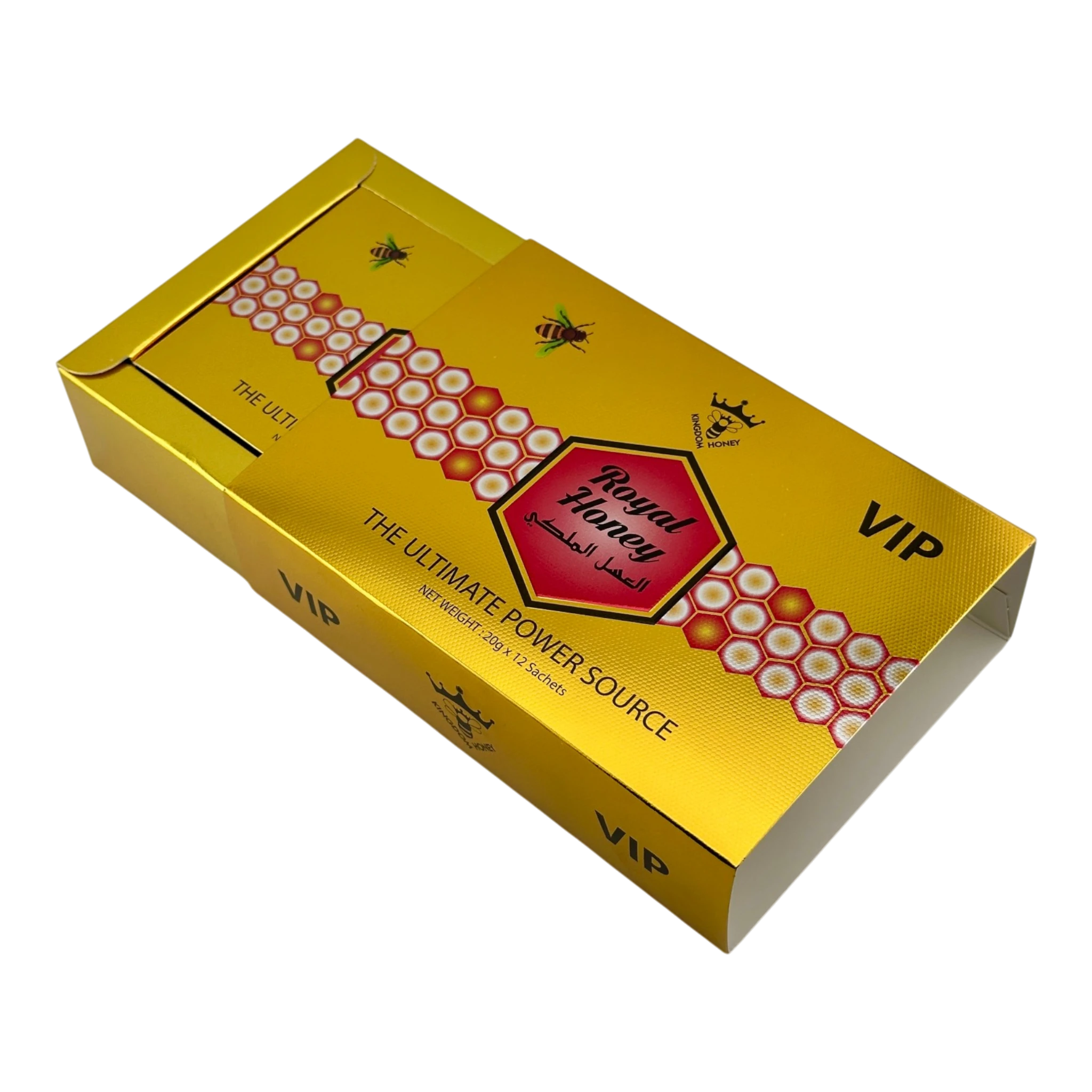 Royal Honey Packs – 12 Sachets (20g each) 3 Royal Honey Packs – 12 Sachets (20g each) - Image 3