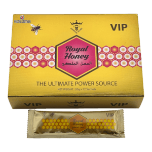 Box of VIP Royal Honey 12 Pack