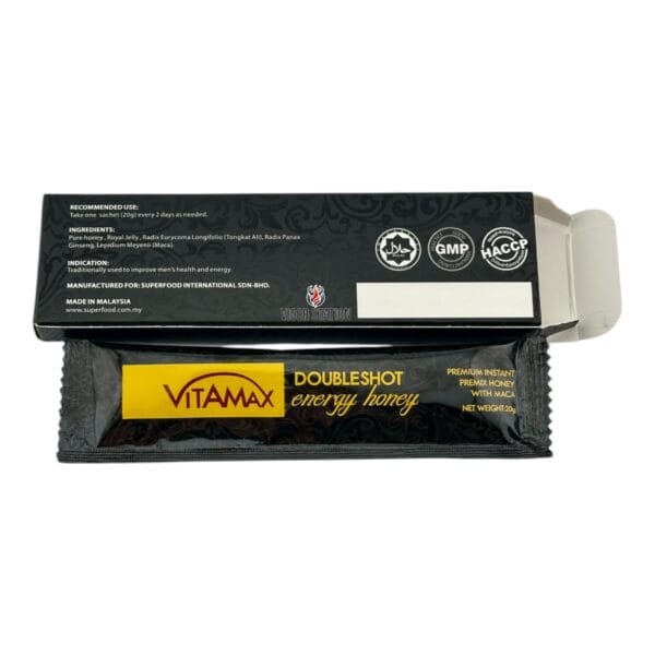 Vitamax Doubleshot Energy Honey - 10 Pack - Image 5