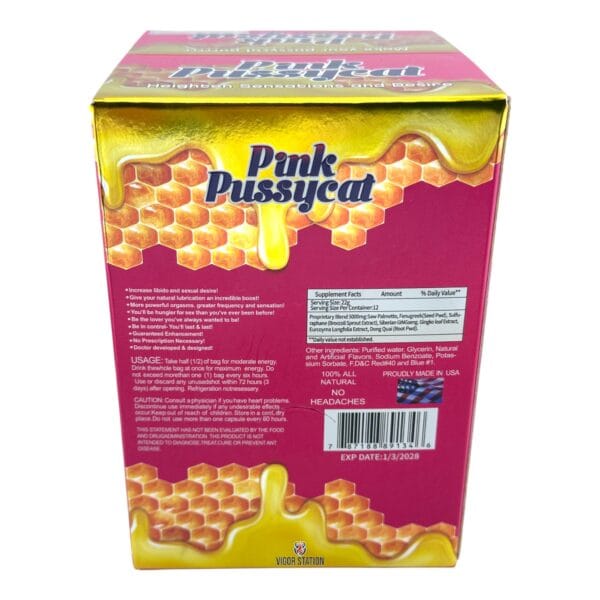 Pink Pussycat Honey - 12 Pouches - Image 5