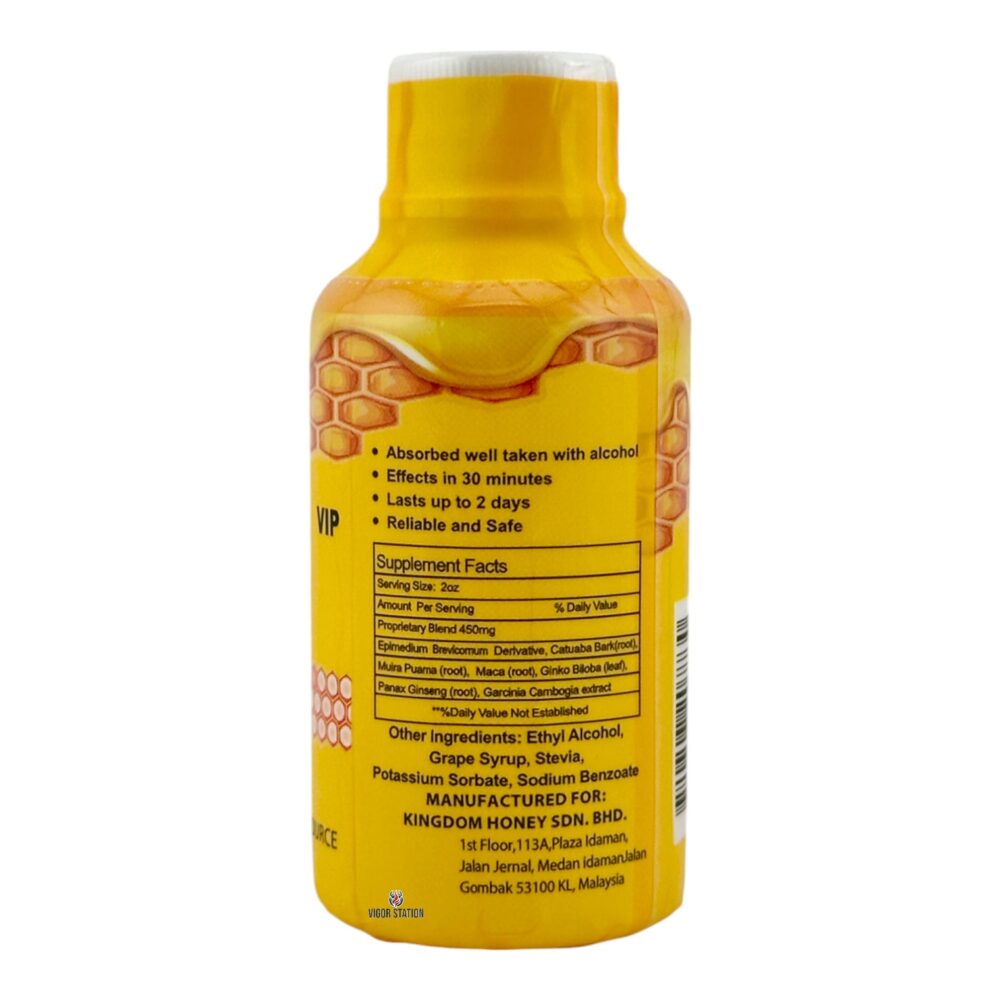 Royal Honey Liquid Shot - 2oz - Image 2