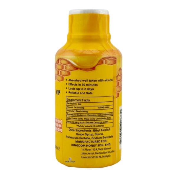 Royal Honey Liquid Shot - 2oz - Image 2