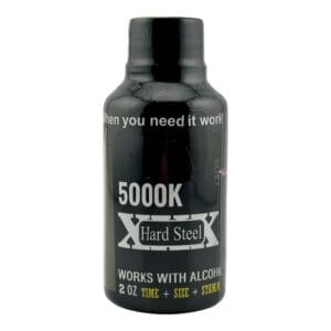 Bottle of Hard Steel Liquid Shot - 2oz