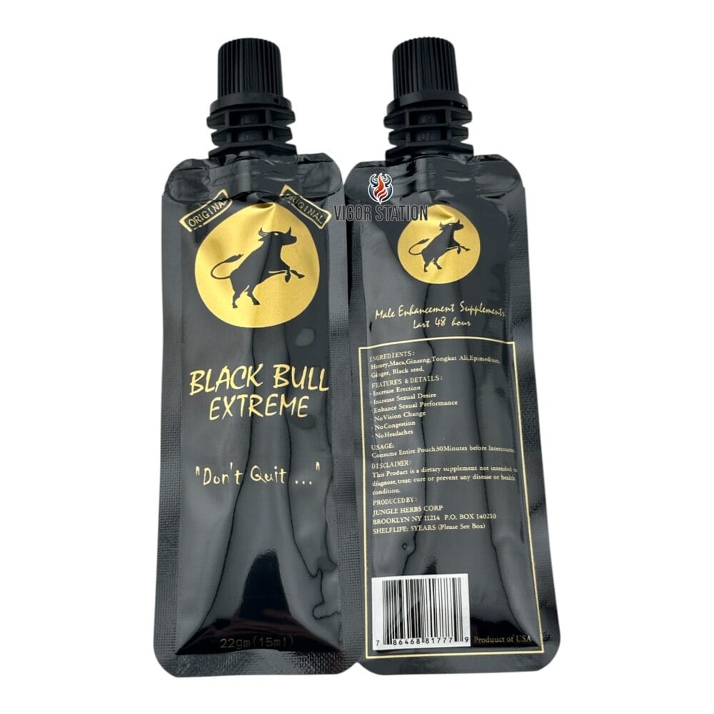 Black Bull Extreme Honey - 12 Pouches - Image 4