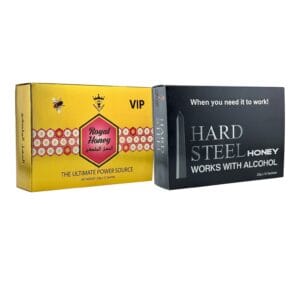 Boxes of Royal Honey & Hard Steel combo Pack