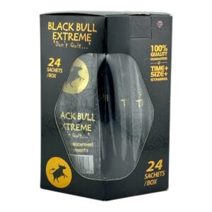 Large box of Black Bull Honey - 24 Pack