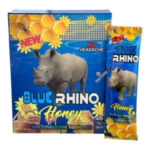 Box of Blue Rhino Honey - 12 Pack