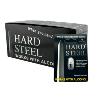 Hard Steel Pills Box of 24
