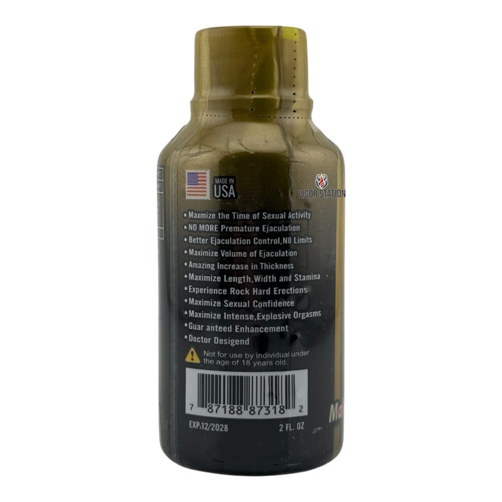 Hard Steel Plus Liquid Shot - 2oz - Image 2