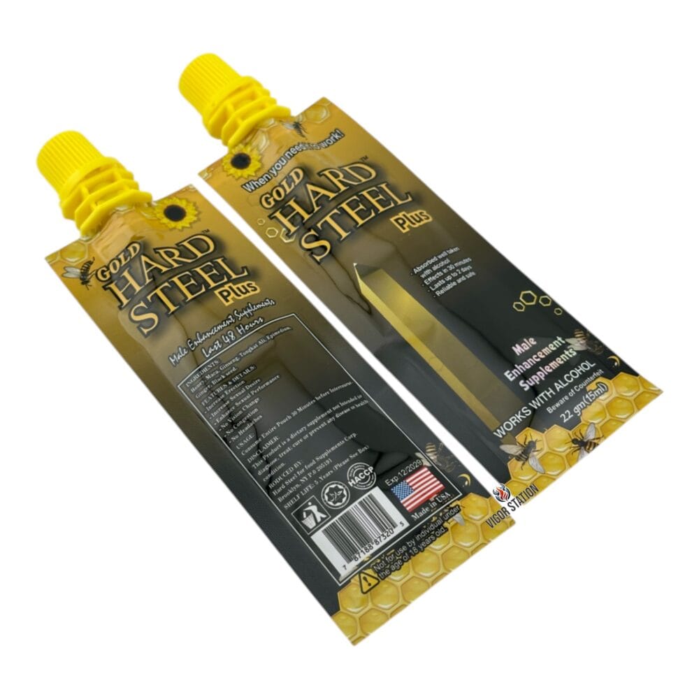 Hard Steel Plus Honey - 12 Pouches - Image 5