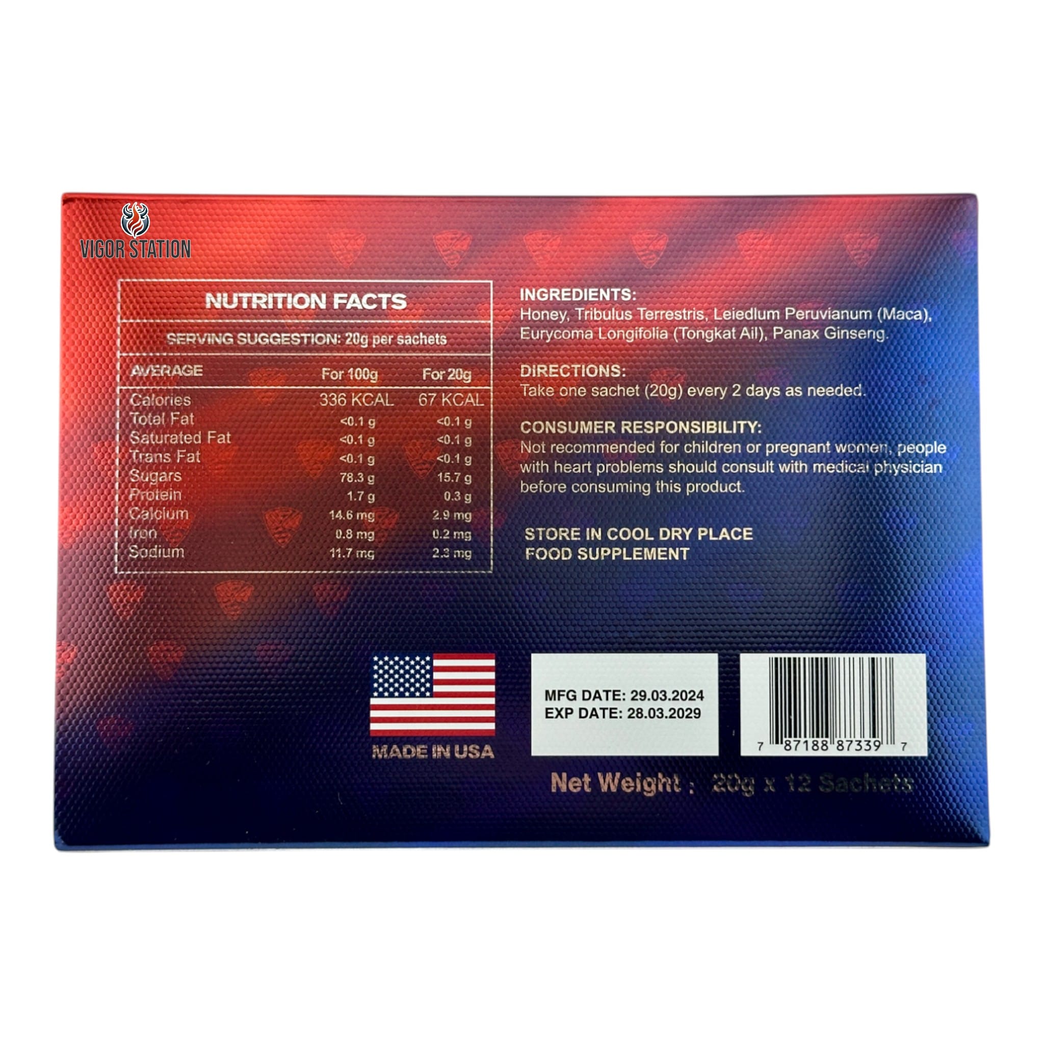 American Royal Honey - 12 Pack 5 American Royal Honey - 12 Pack - Image 5