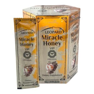 Box Of Leopard Honey 24 Pack Vigor Station