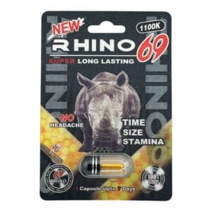 Rhino 69 1100K Super Long Lasting 1 Pill – Male Enhancement