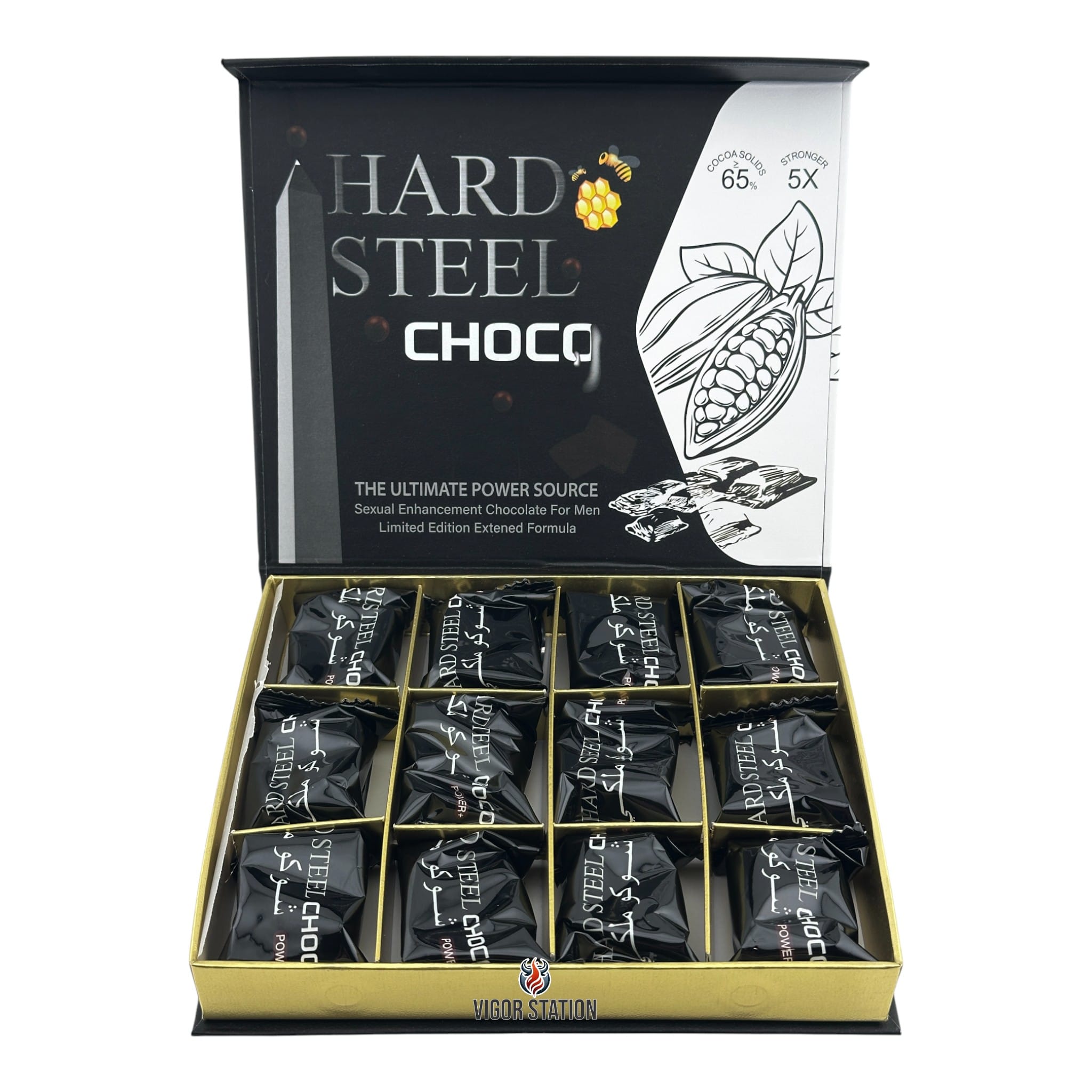 Hard Steel Choco – 12 Pieces 2 Hard Steel Choco – 12 Pieces - Image 2