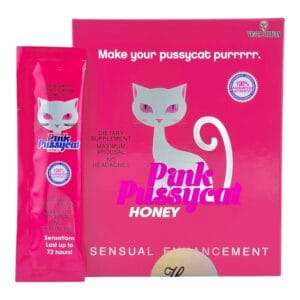 Box Of Pink Pussycat Honey 12 Pack (Wooden Box)