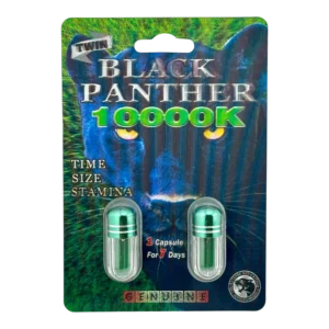 Black Panther 10000K – Twin Pack (2 Capsules)