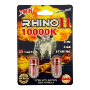 Rhino 11 10000K – Twin Pack (2 Capsules)