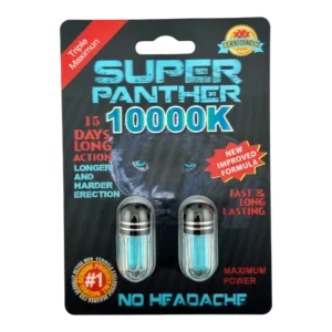Super Panther 10000K – Twin Pack (2 Capsules)